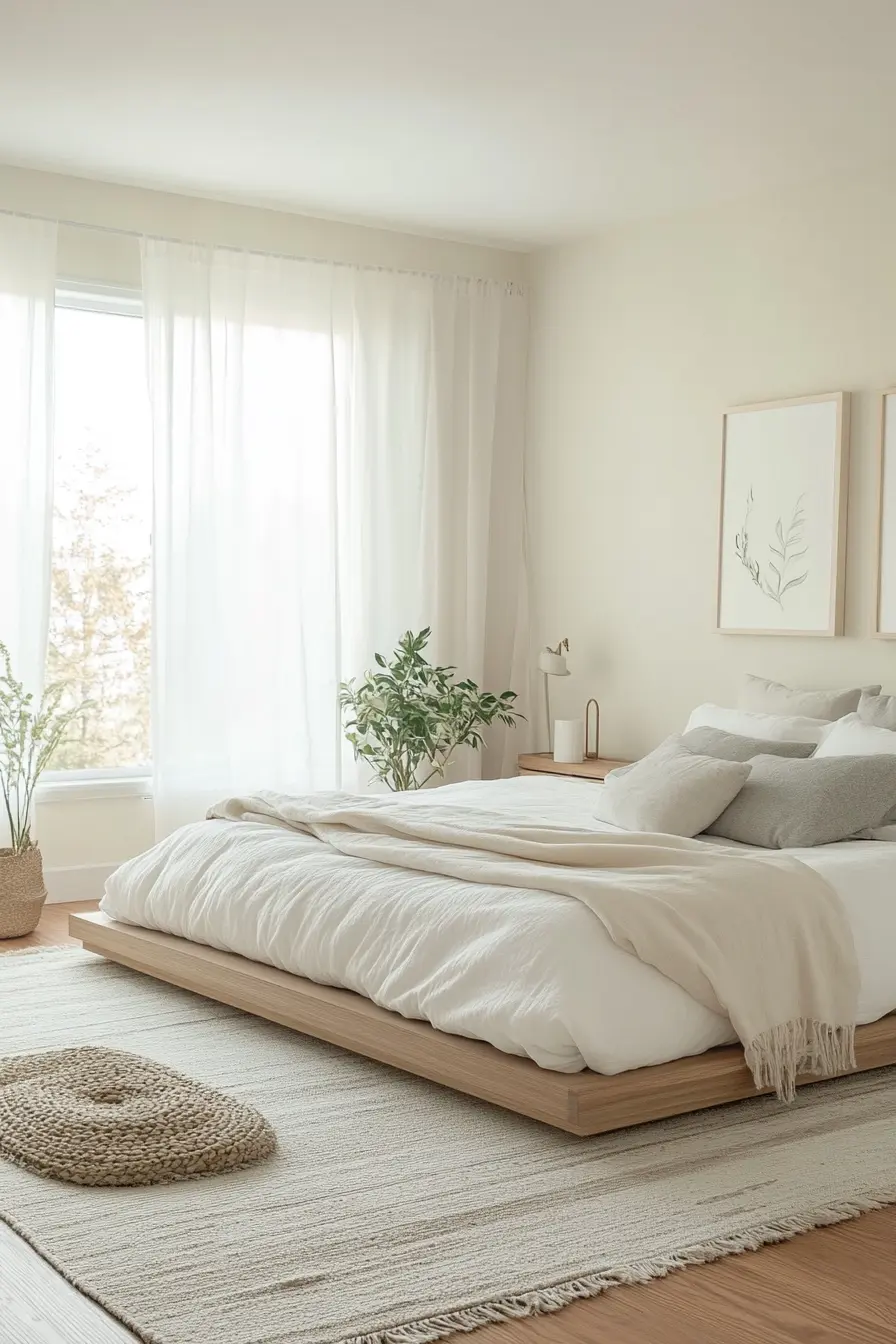 Achieving Serenity with Minimalist Bedroom Decor Inspiration