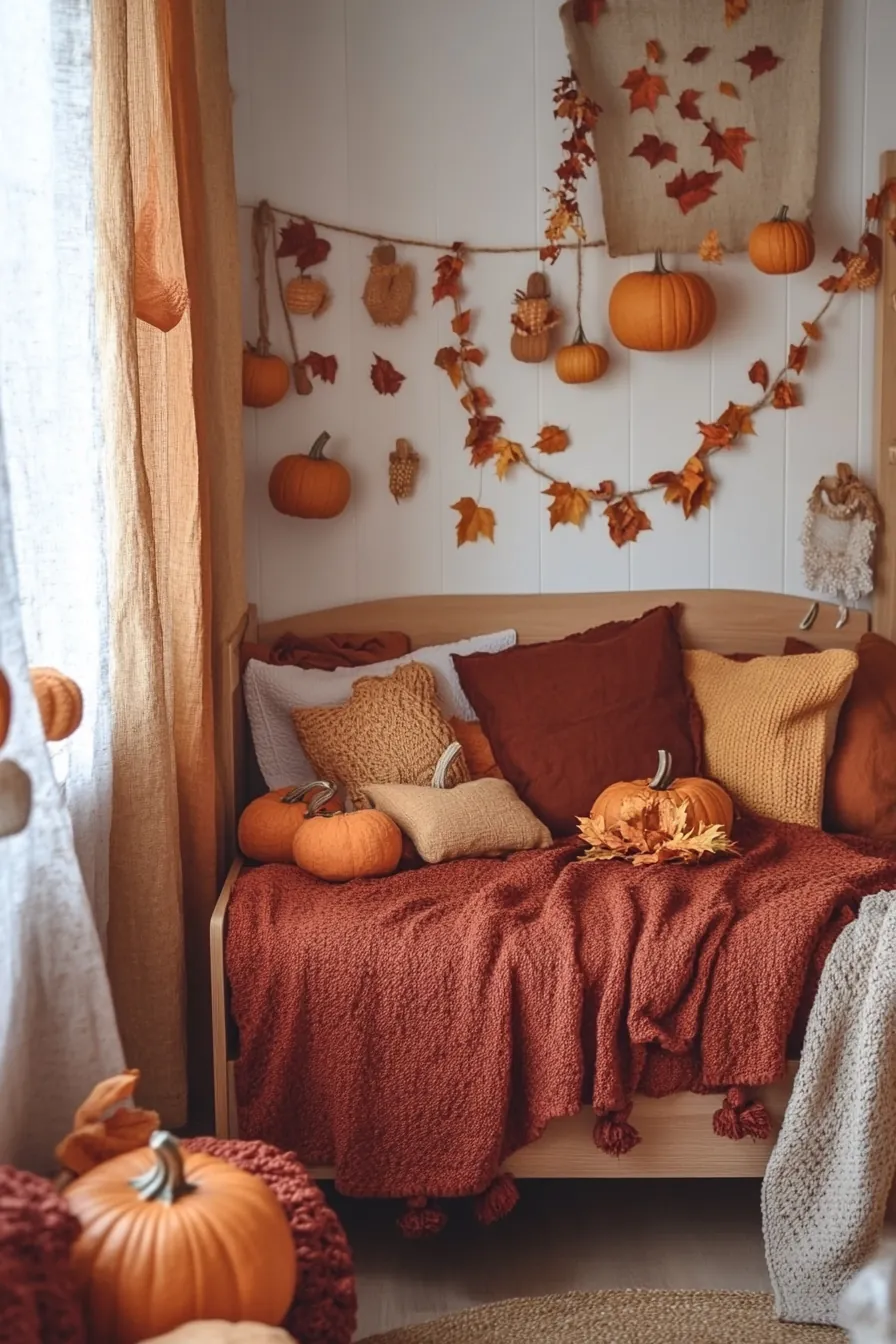 Autumn Harvest Kids Room Decorating Inspiration to Brighten Playtime