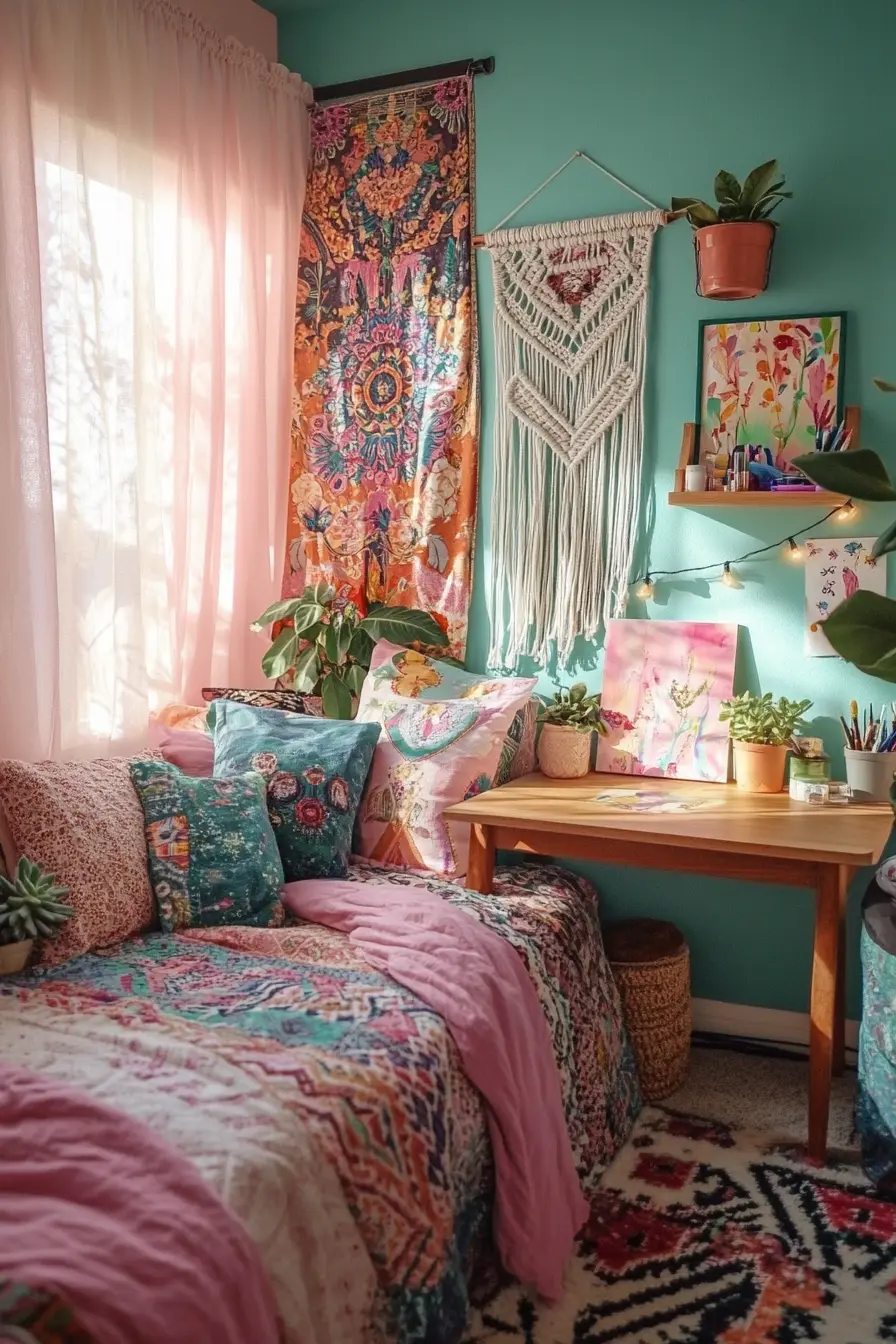 Boho Chic Girls Bedroom Inspiration for a Dreamy Retreat