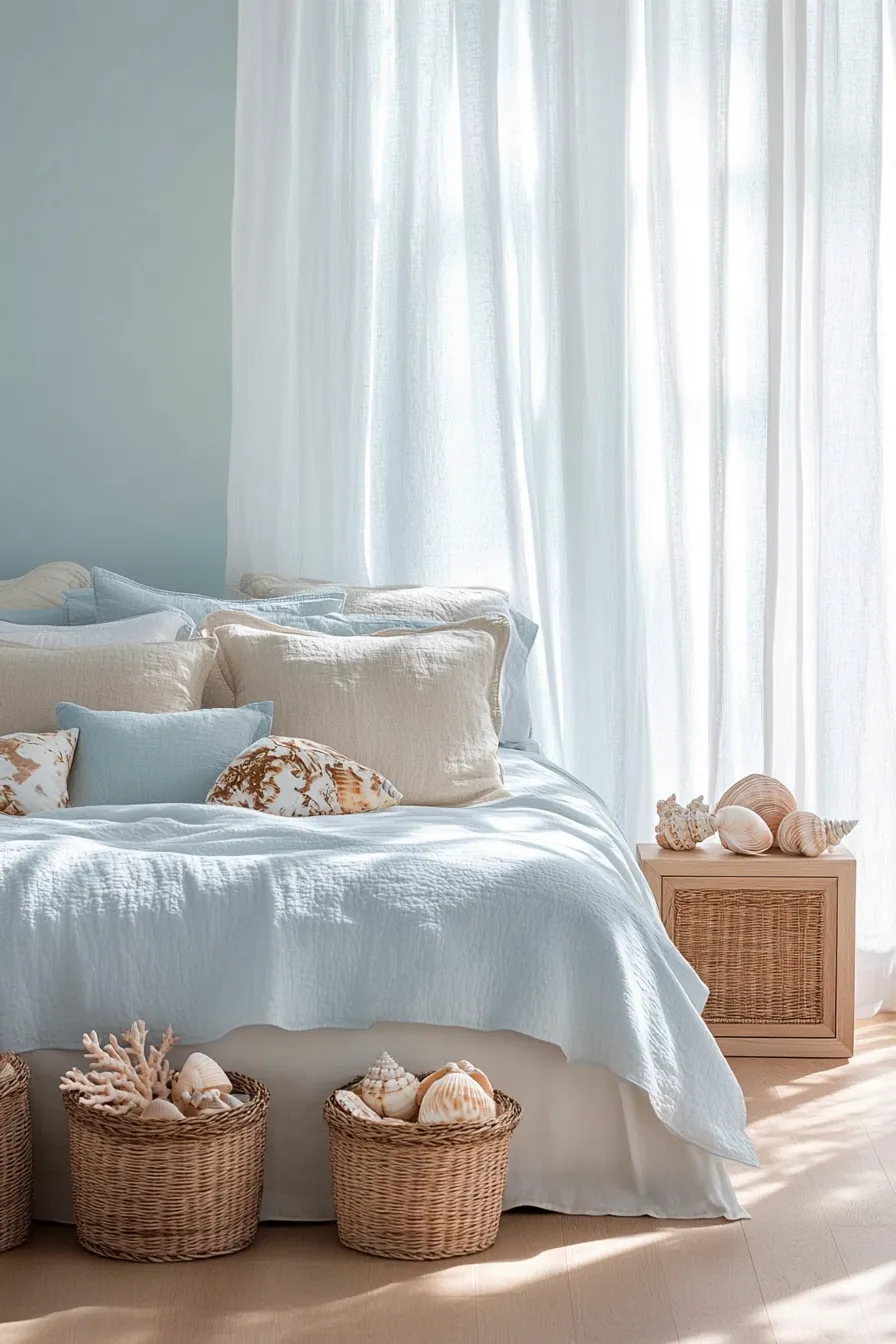 Breathe New Life with Coastal Summer Bedroom Accessories for Your Bedroom
