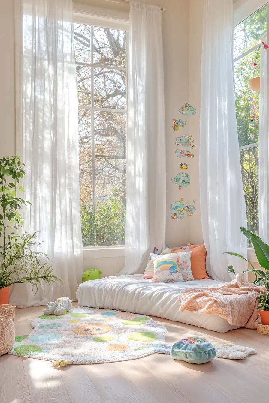 Bright Ideas for Maximizing Natural Light in Kids Bedrooms 3