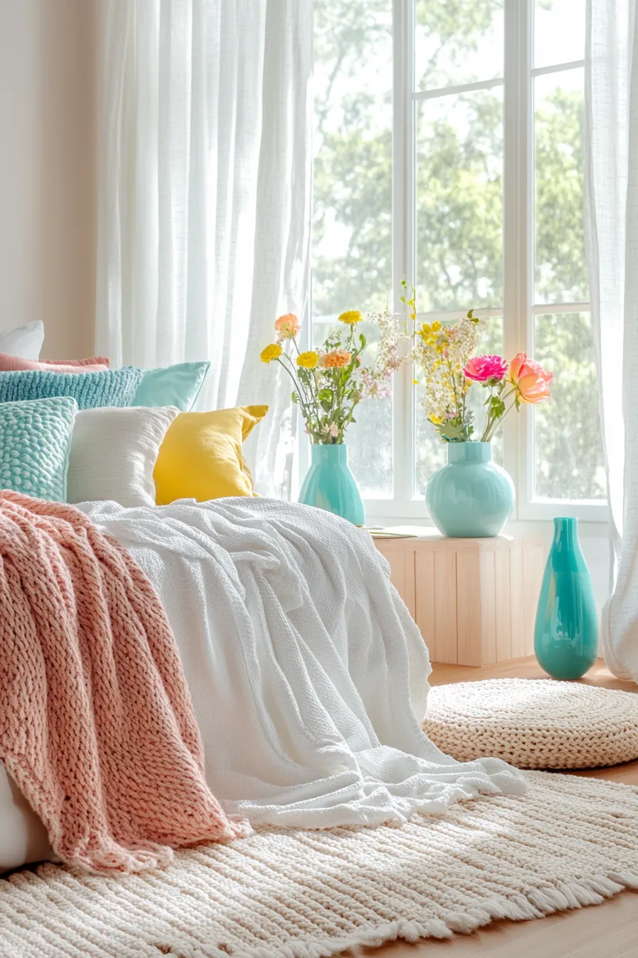 Bright Summer Bedroom Accessories Ideas That Bring Warmth and Energy to Your Decor