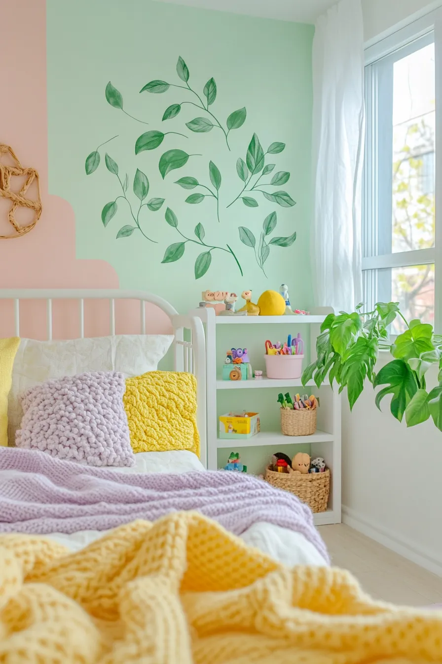 Bright and Cheerful Spring Renewal Kids Bedroom Ideas for Growing Minds