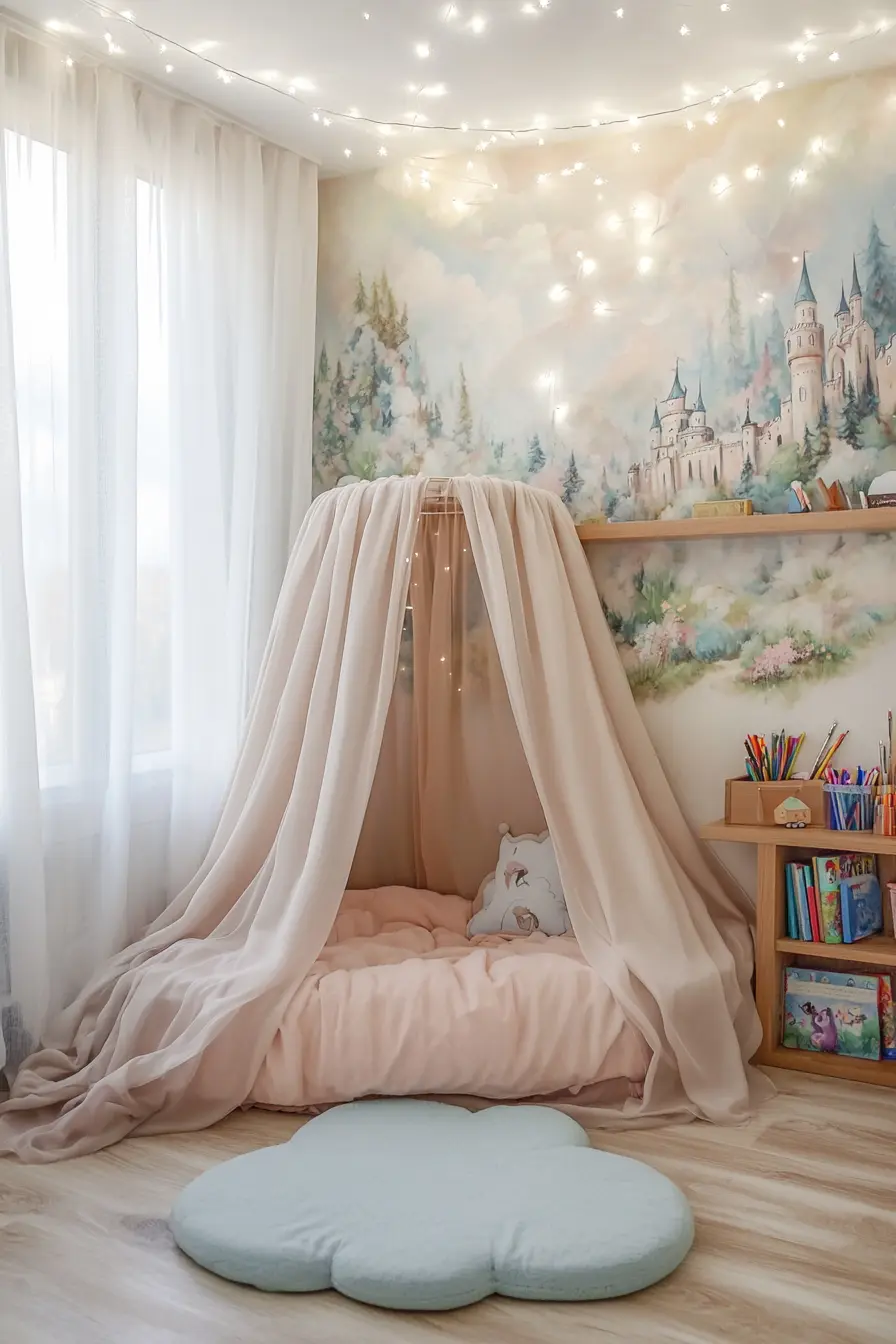 Bright and Cheerful Themed Bedroom Ideas for Little Dreamers