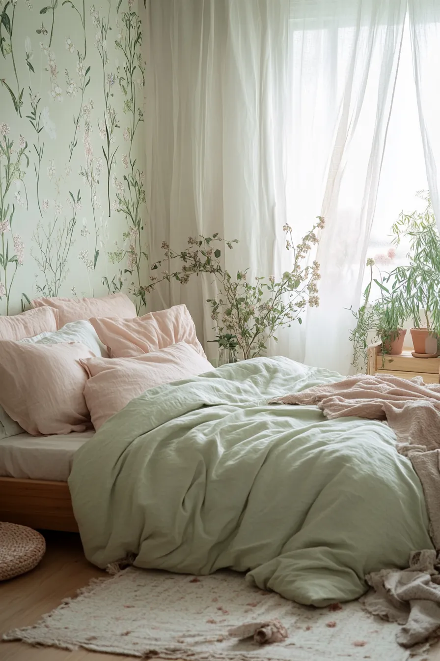 Brighten Up with Chic Spring Bedroom Decor Trends Small Space