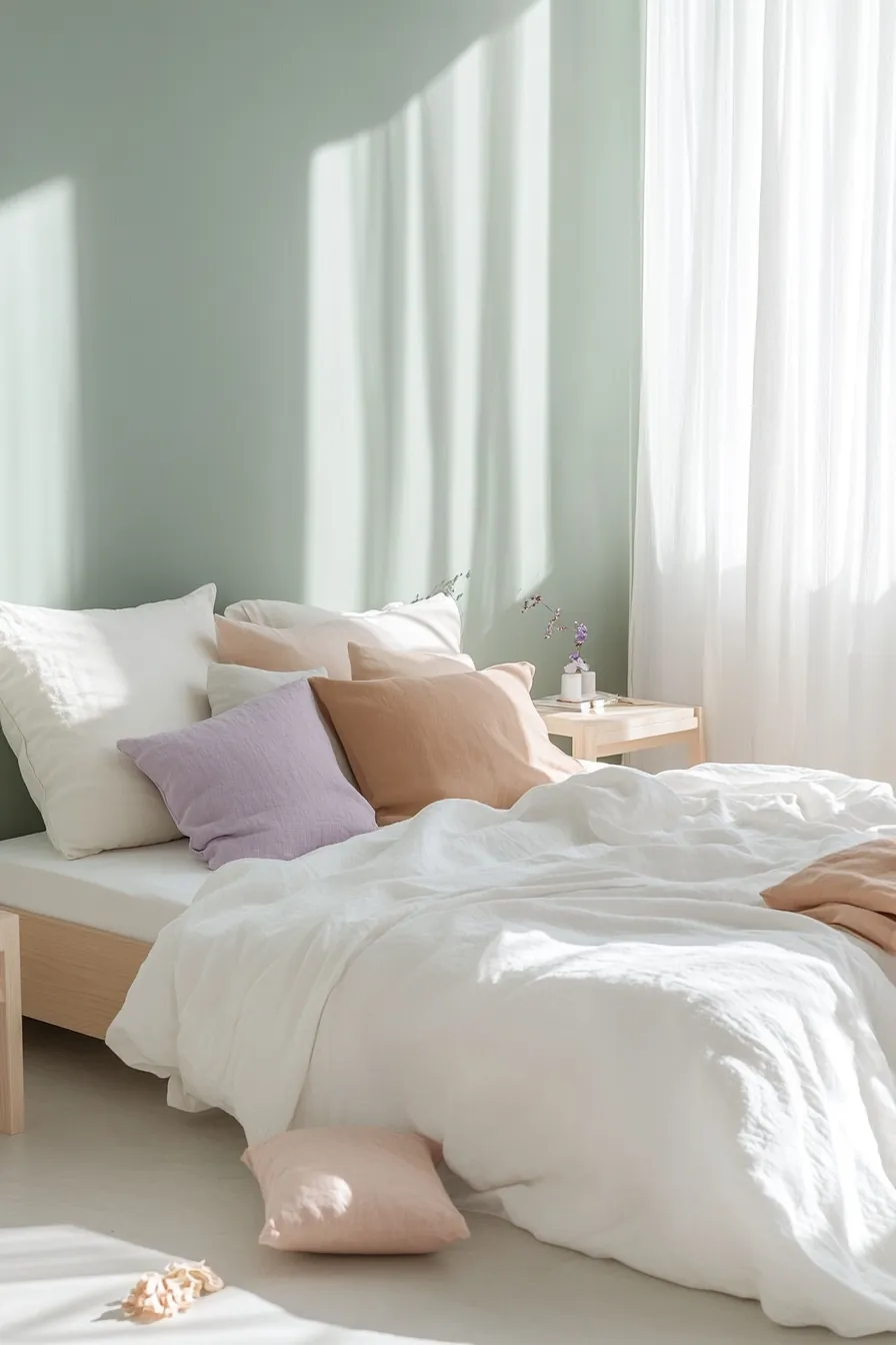 Brighten Your Room Using Spring Pastels Minimalist Bedroom Inspiration