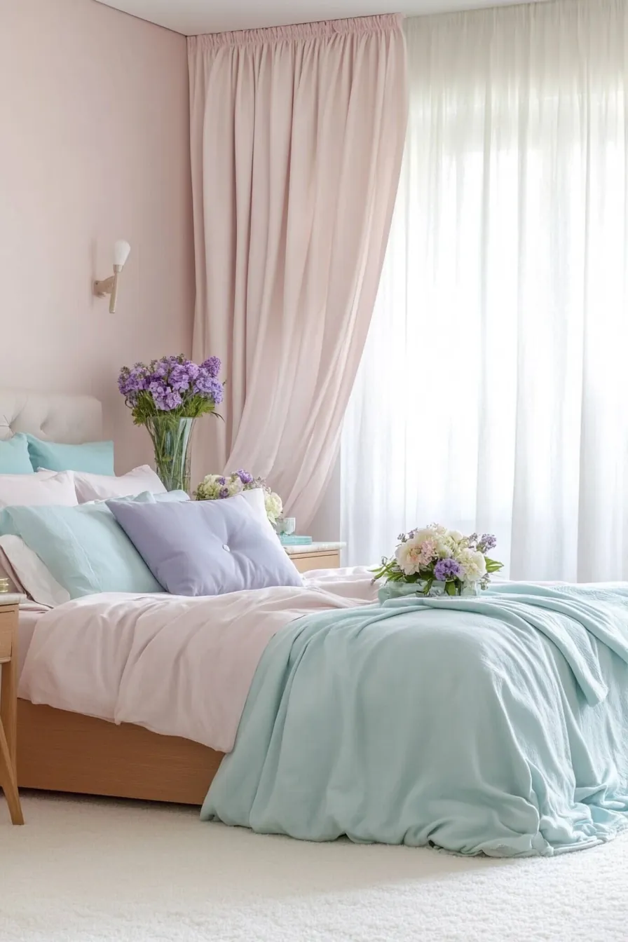 Brighten Your Room with Spring Pastel Bedroom Decor Ideas