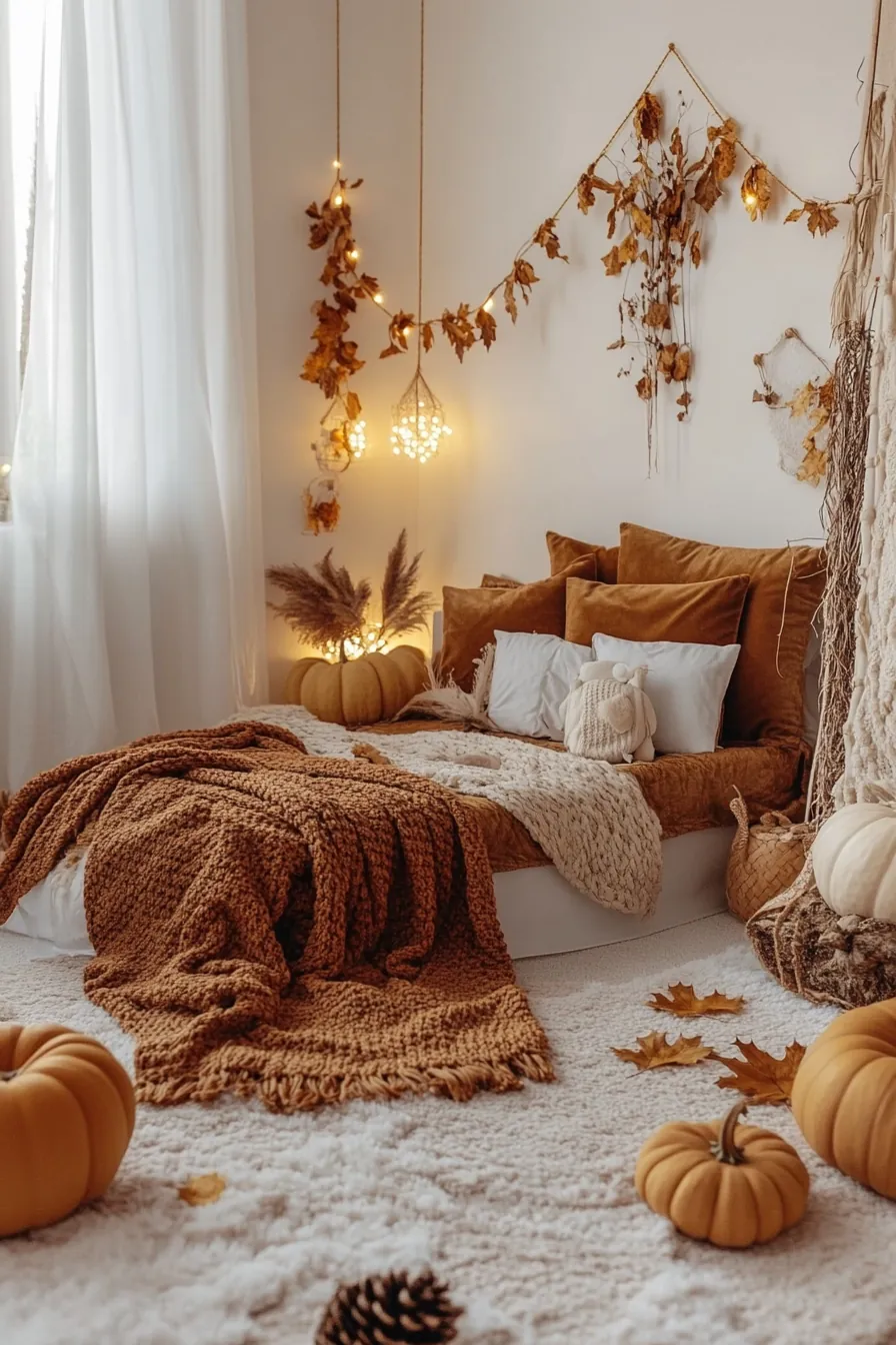 Bring Seasonal Charm with Autumn Inspired Cozy Kids Bedroom Decor