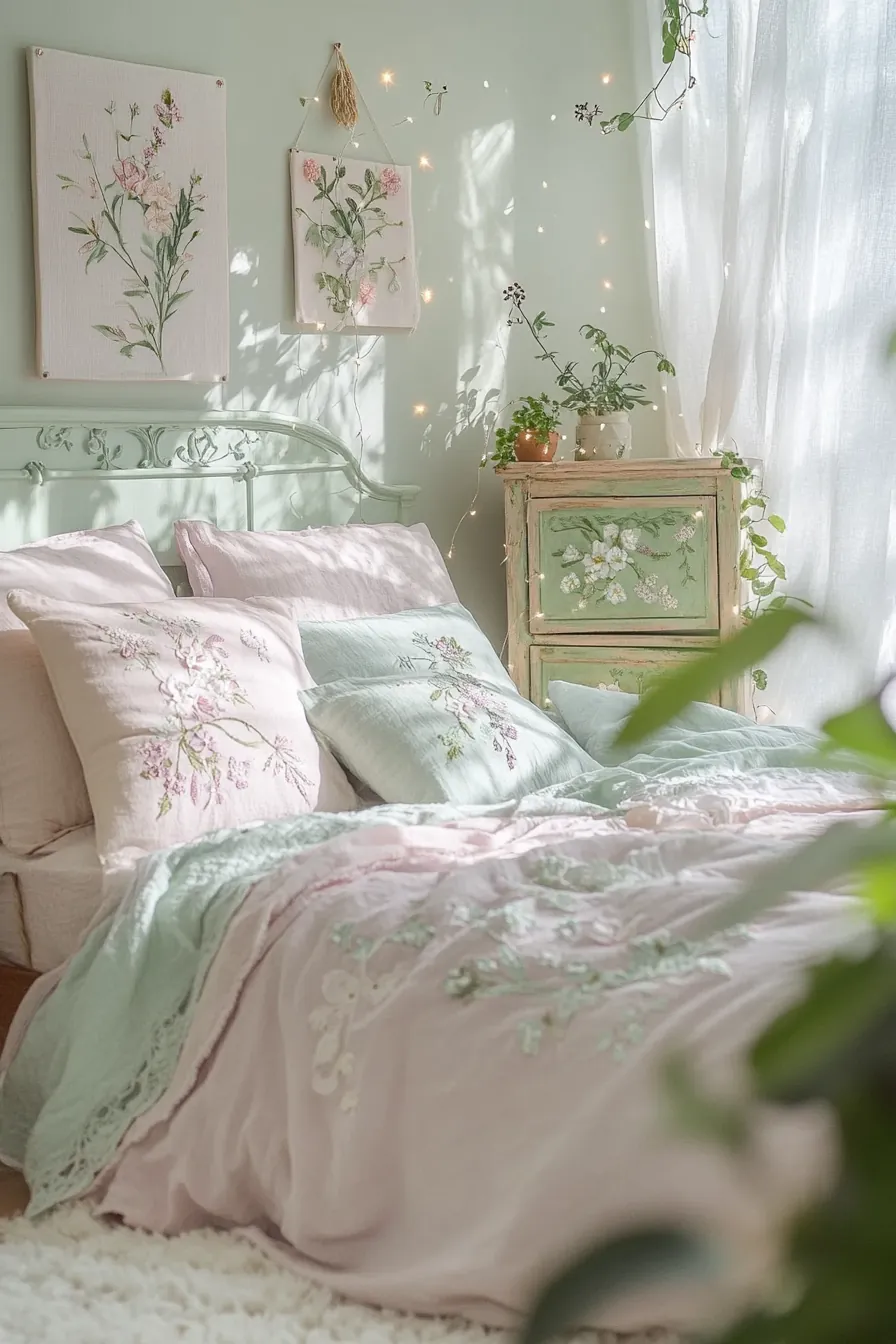 Budget Friendly Spring Pastel Bedroom Refresh Inspiration You Can Do Yourself