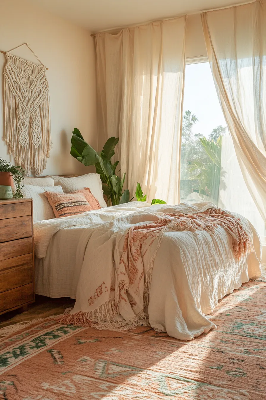 Capturing Chill Vibes with Summer Boho Bedroom