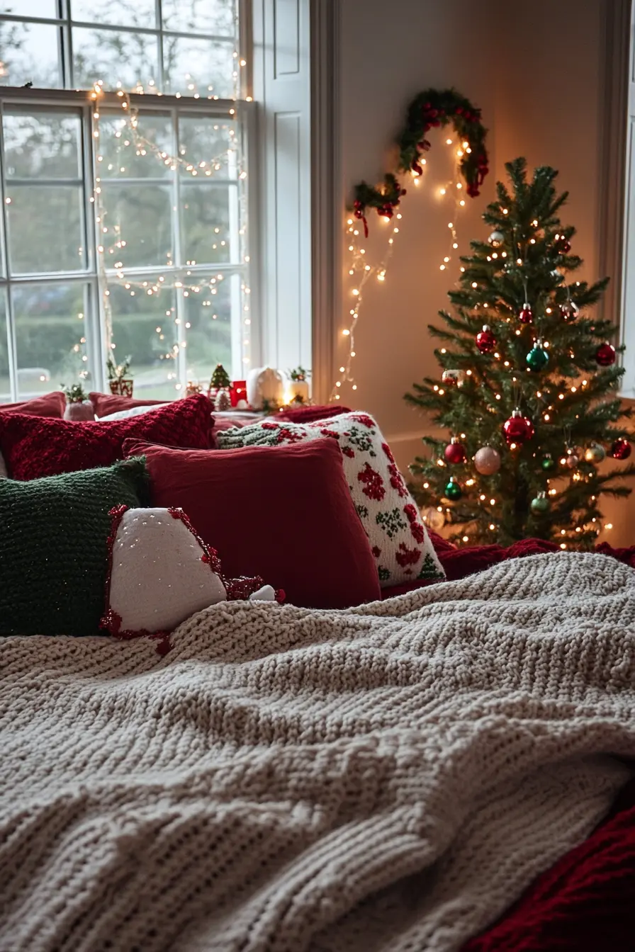 Charming Christmas Bedroom Decor Tips for a Magical Touch