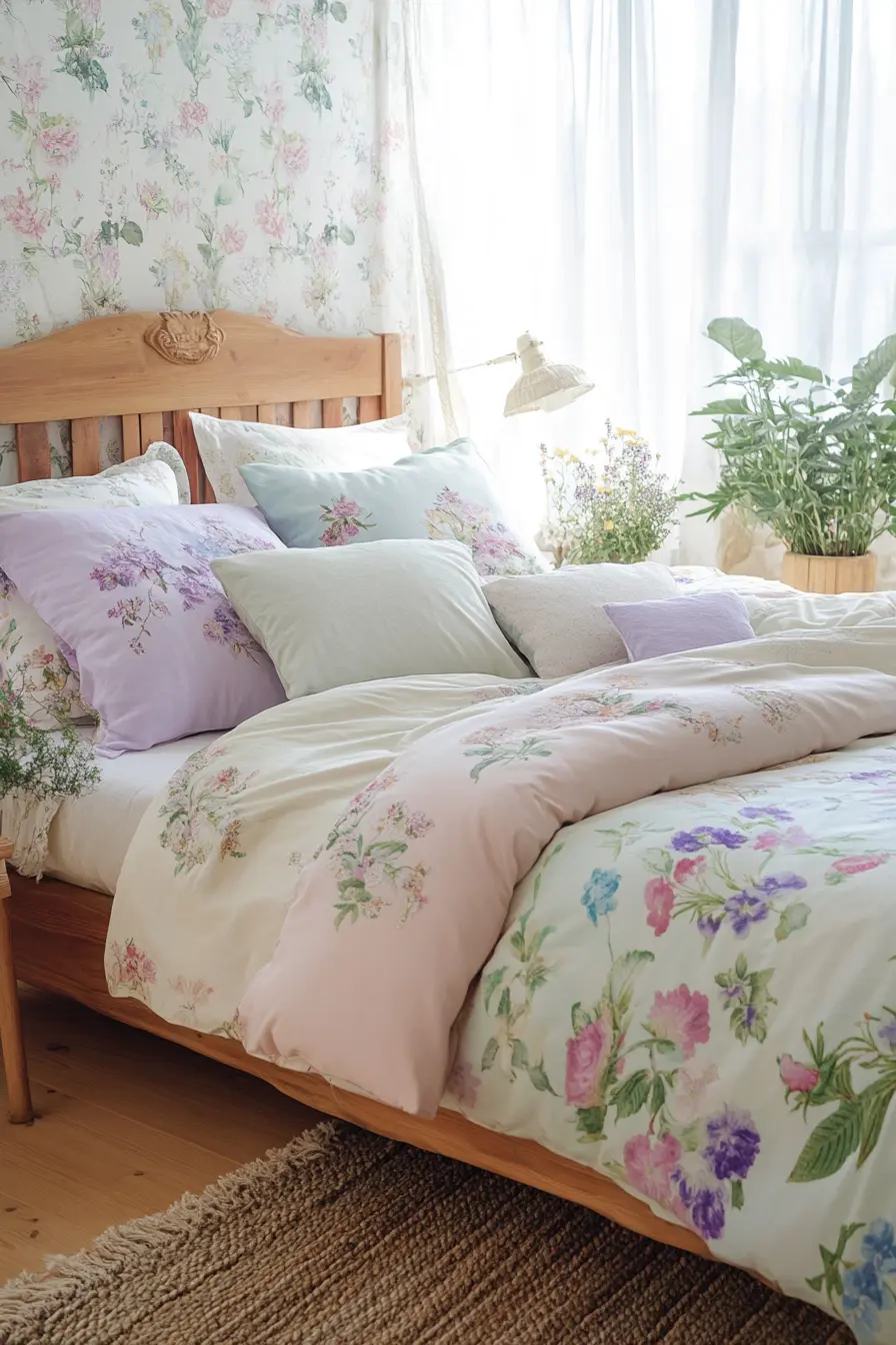Charming Floral Decor Ideas for Cottage Bedrooms