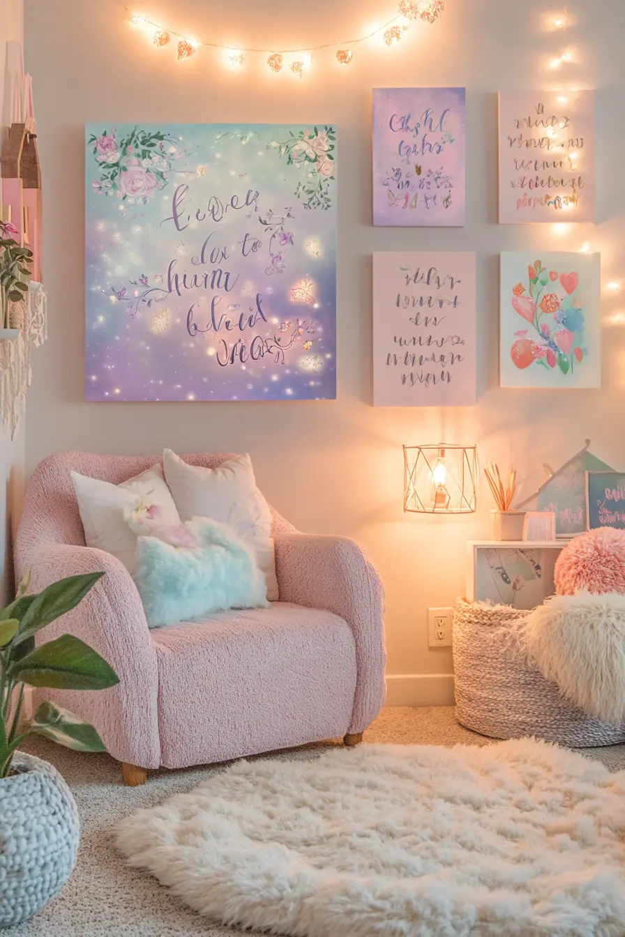 Charming Girls Bedroom Wall Art Ideas to Inspire