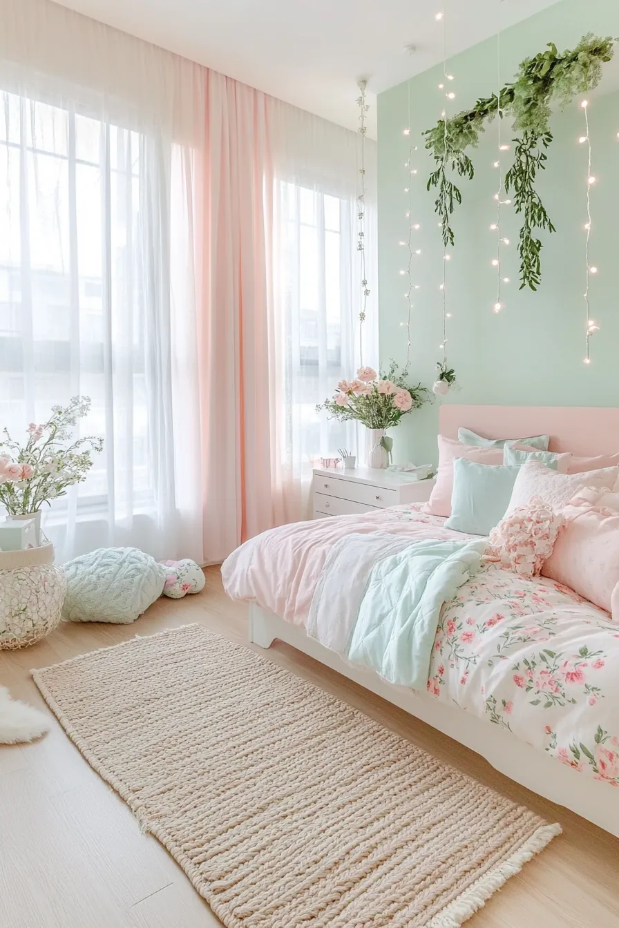 Charming Girls Spring Bedroom Refresh Ideas to Transform Her Room