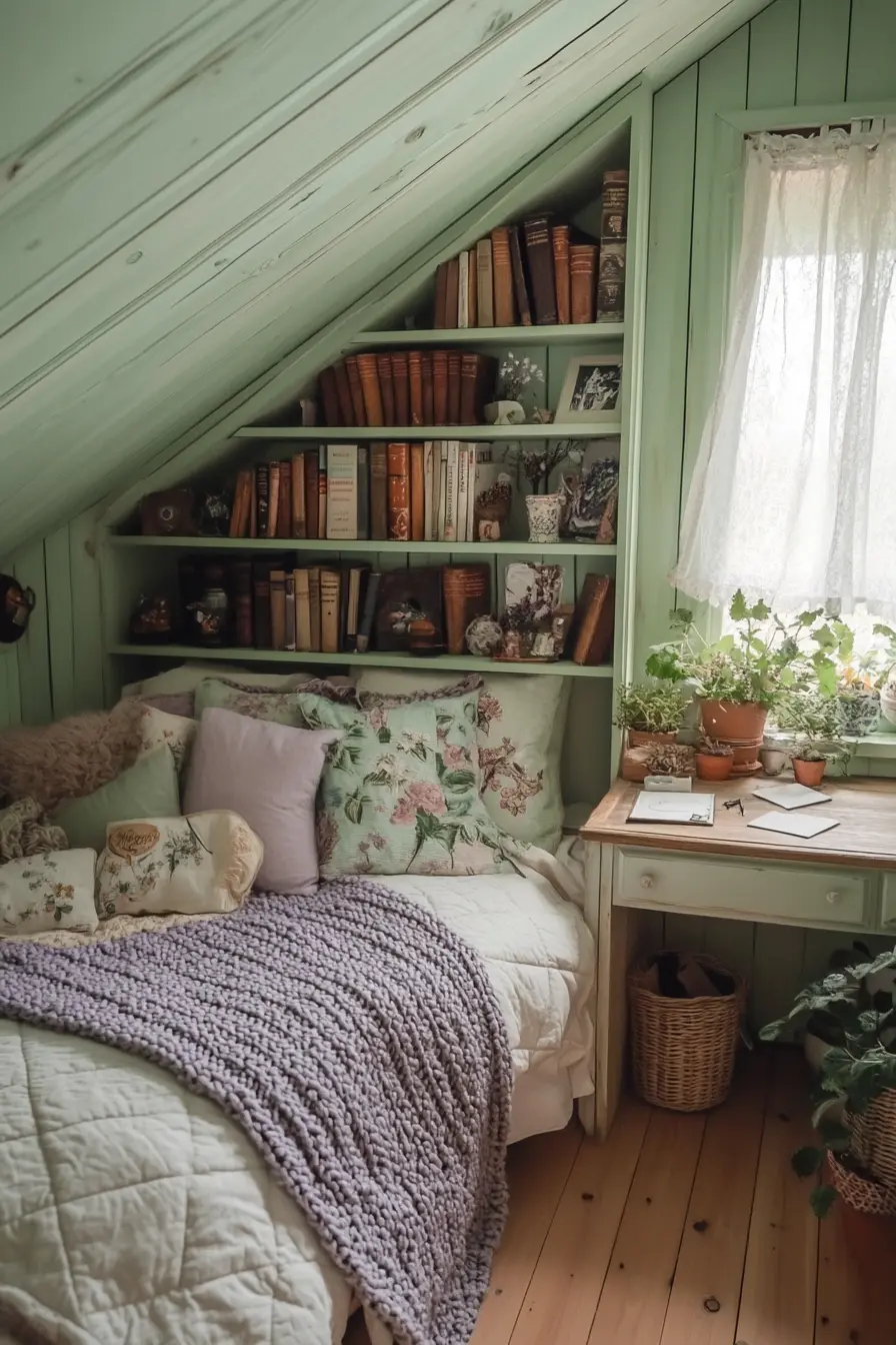 Charming Organization Ideas for Small Cottage Bedrooms