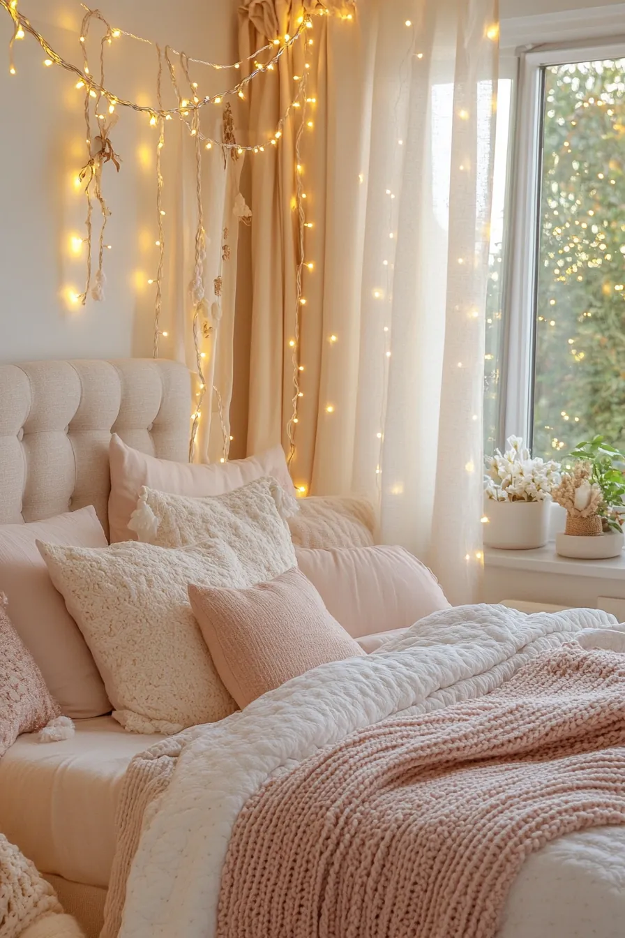 Charming Summer Fairy Lights Bedroom Decor Tips for Girls Bedroom