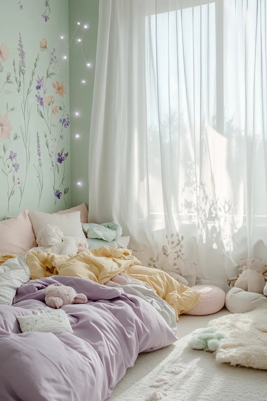 Charming spring pastel bedroom ideas children dream of