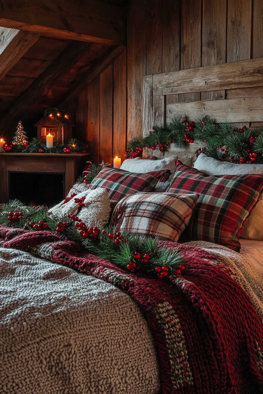 Christmas Cottage Bedroom Decorating Ideas for Cozy Festive Retreats