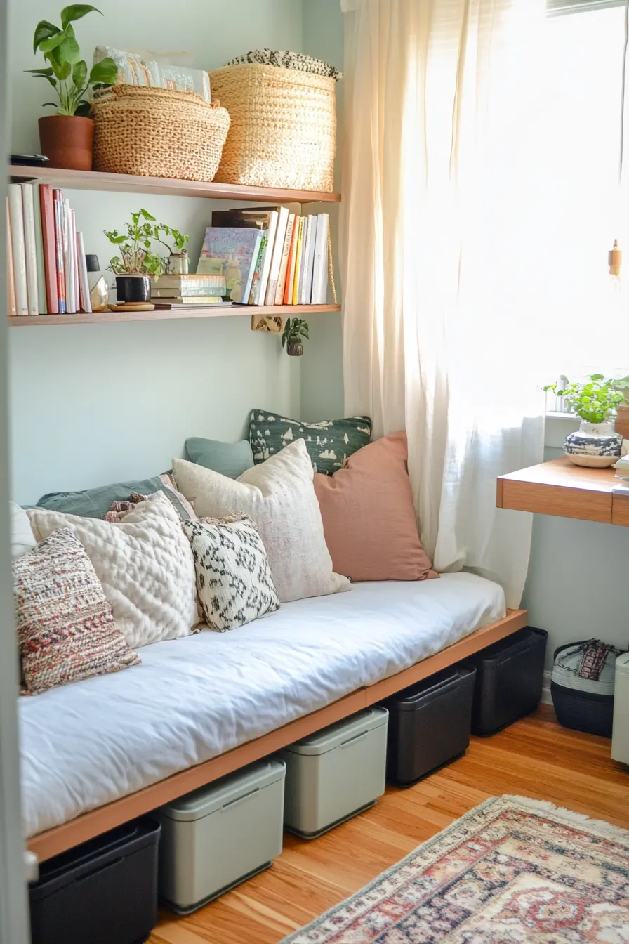 Clever Bedroom Storage Ideas for Renters