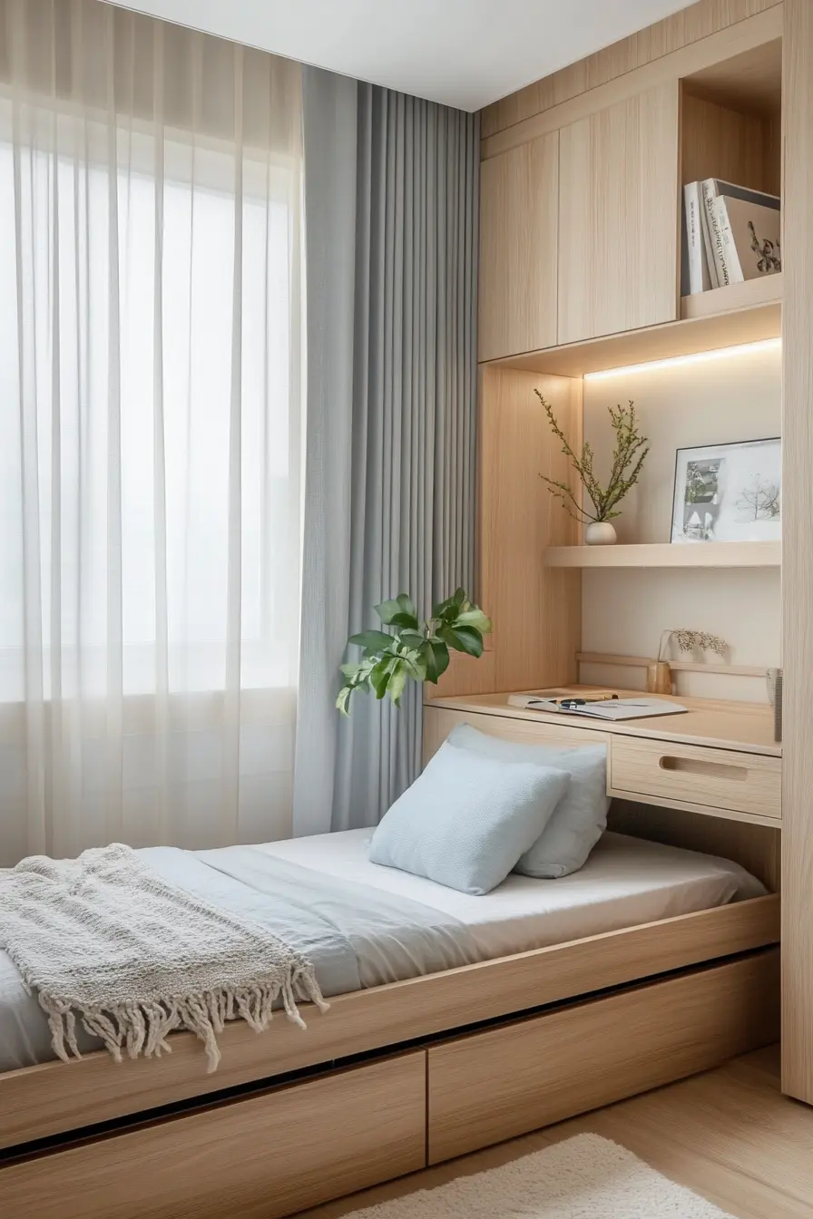 Clever Space Saving Solutions for Small Bedrooms