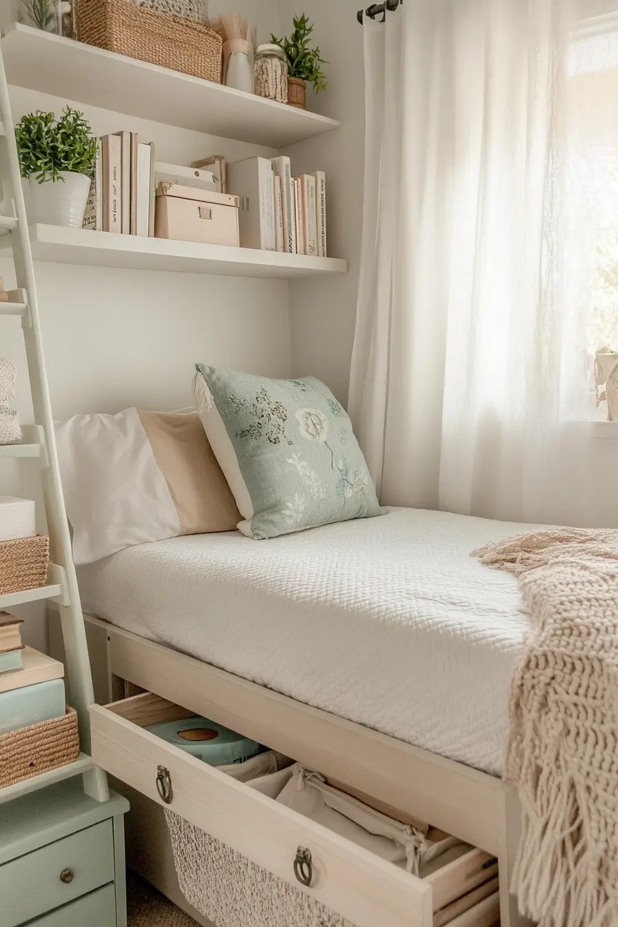 Clever Storage Solutions for a Cozy Bedroom