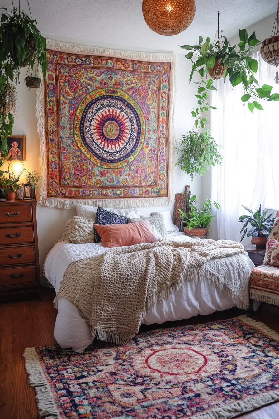 Colorful and Cozy Bohemian Bedroom Designs You will Love