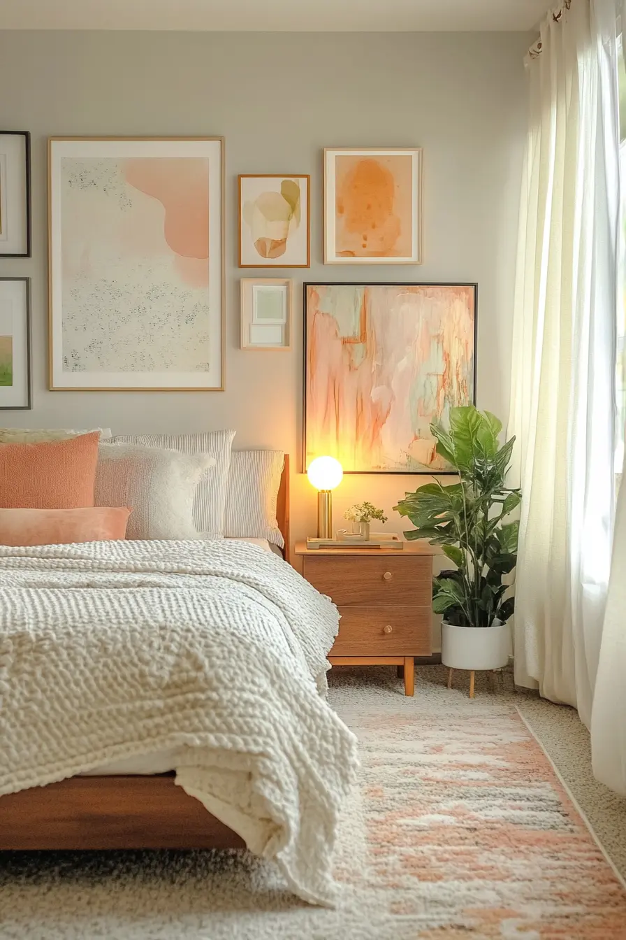 Contemporary Wall Art Ideas for a Chic Bedroom