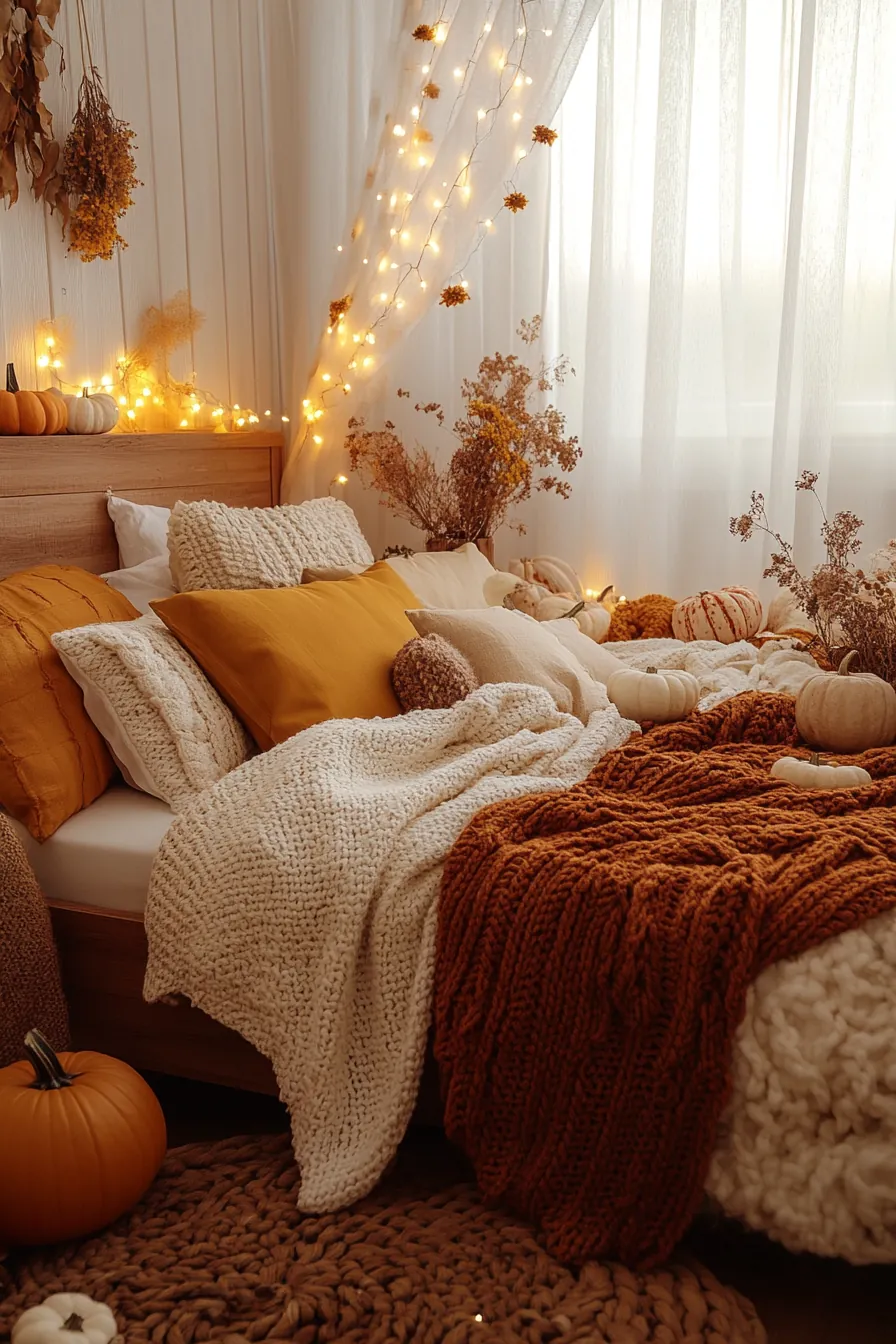 Cozy Autumn Bedroom Decor Ideas to Warm Up Your Sanctuary