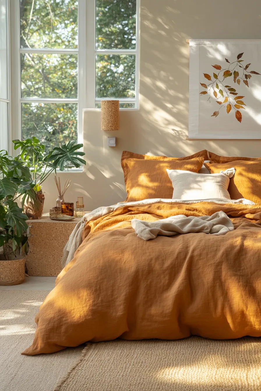 Cozy Autumn Sustainable Bedroom Ideas for Ultimate