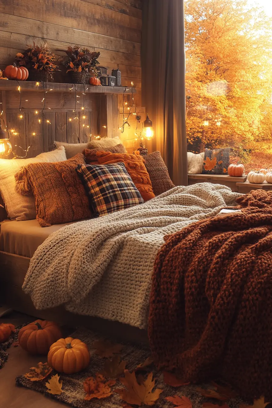 Cozy Up Your Bedroom with AutumnInspired Decor