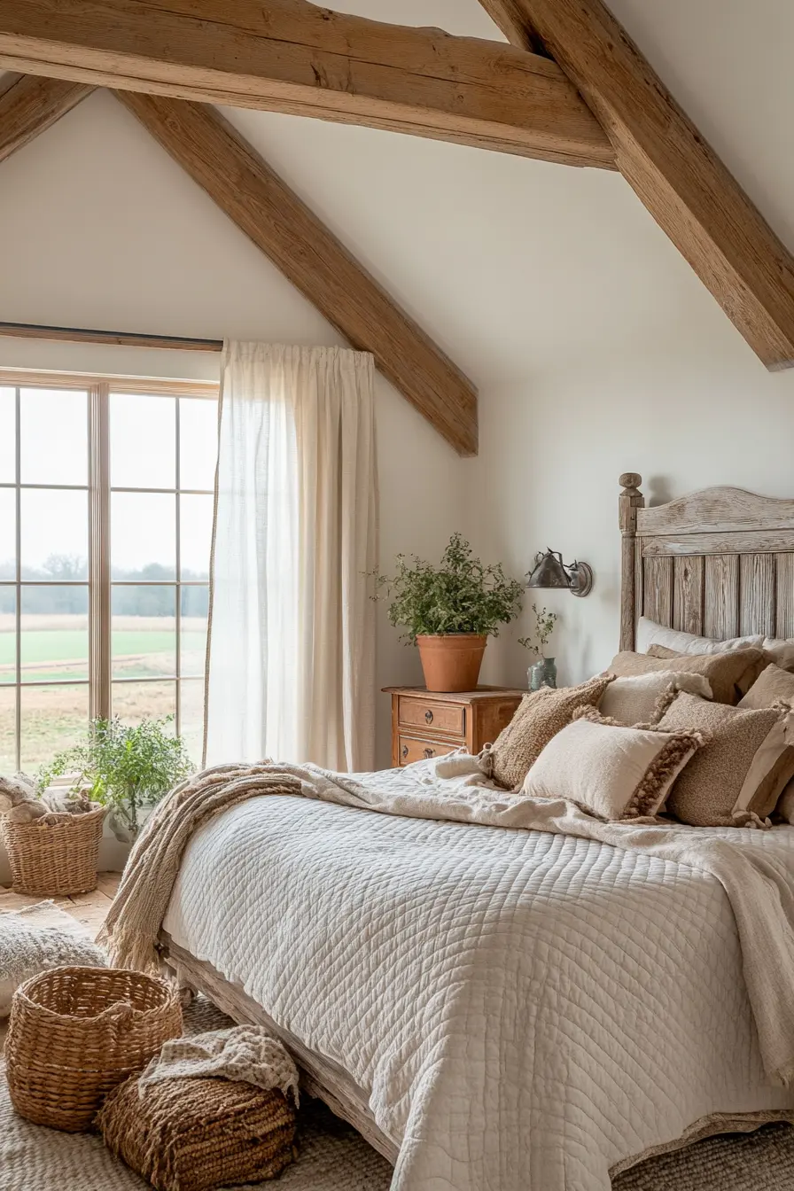 Cozy Up Your Home Rustic Farmhouse Bedroom Decor Ideas