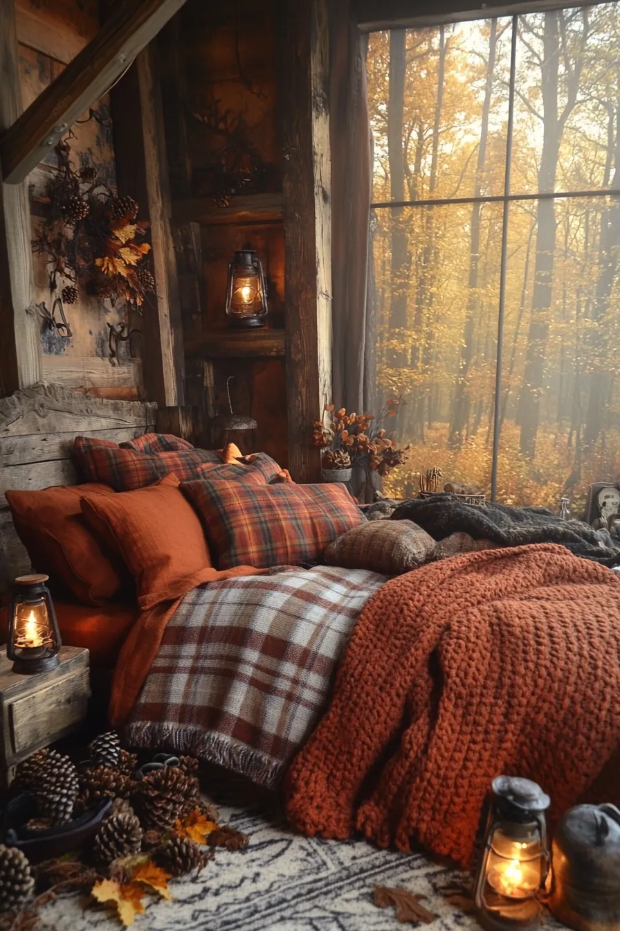 Cozy Up with Rustic Autumn Bedroom Decor Trends This Season