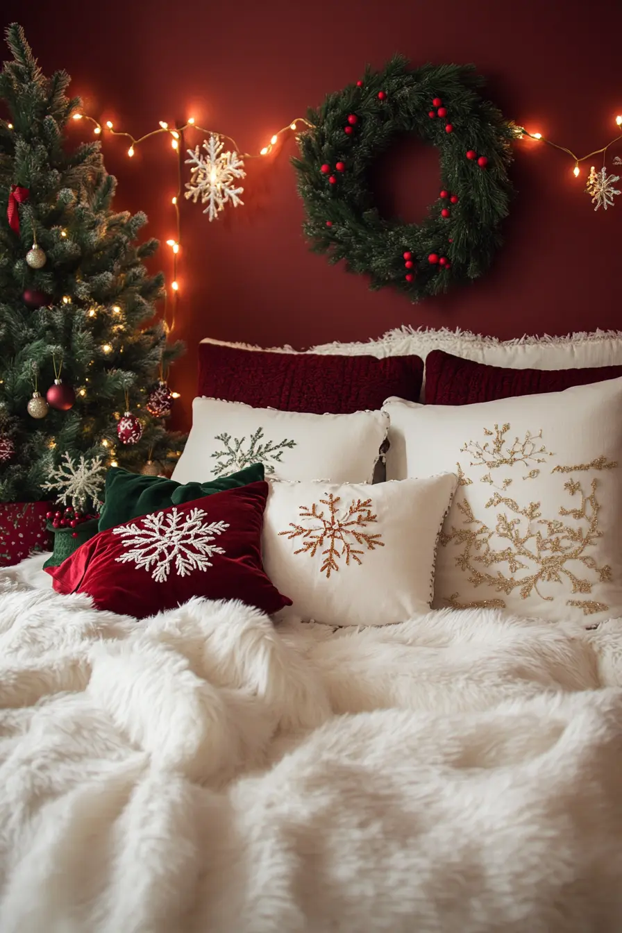 Cozy Vibes Winter Wonderland Bedroom Decor Ideas