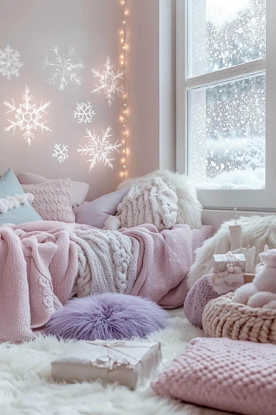 Cozy Winter Bedroom Decor Ideas for Your Girls Bedroom