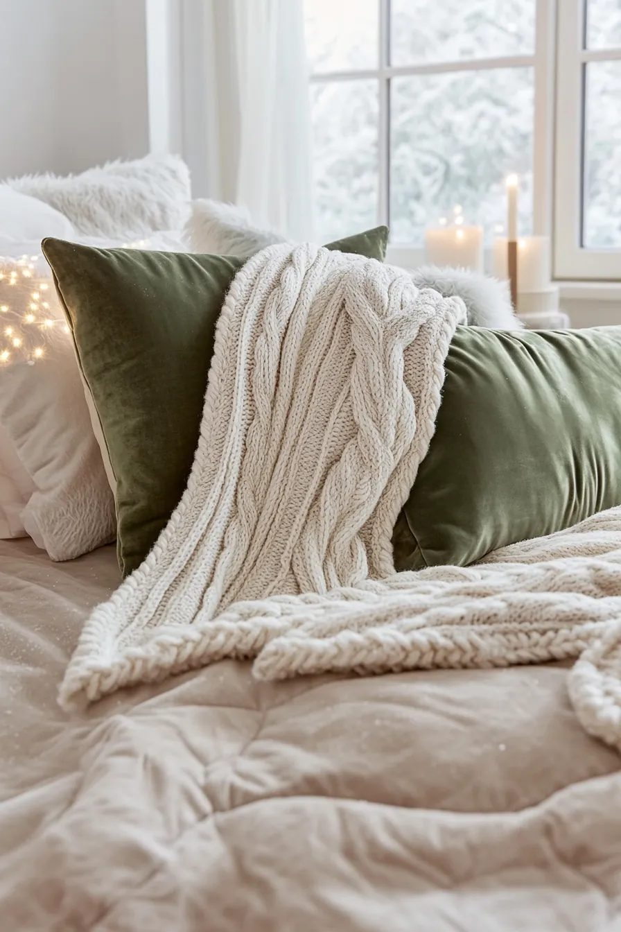 Cozy Winter Bedroom Textiles Inspiration for a Warm Retreat