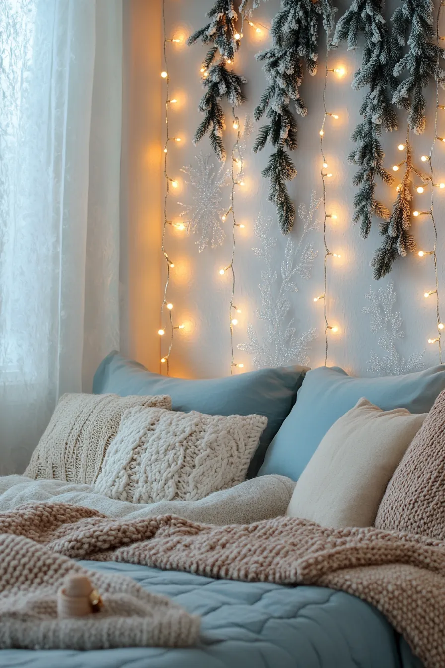 Cozy Winter Holiday Bedroom Feature Decor Ideas to Transform Your Space