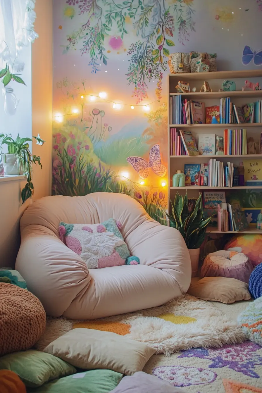 Cozy and Chic Reading Nook Ideas for Girls Bedrooms
