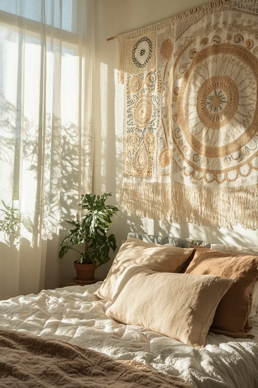 Crafting a Dreamy Bedroom The Art of Handmade Wall Decor