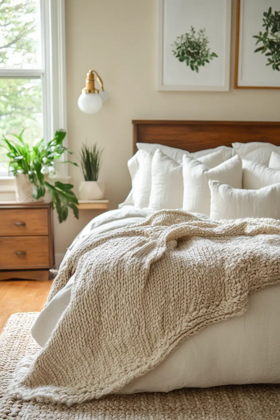Create Calm Embrace Neutral Color Bedroom Decor Ideas