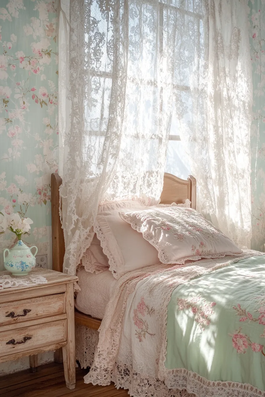 Create Cozy Comfort with Soft Pastel Vintage Bedroom Themes for Spring
