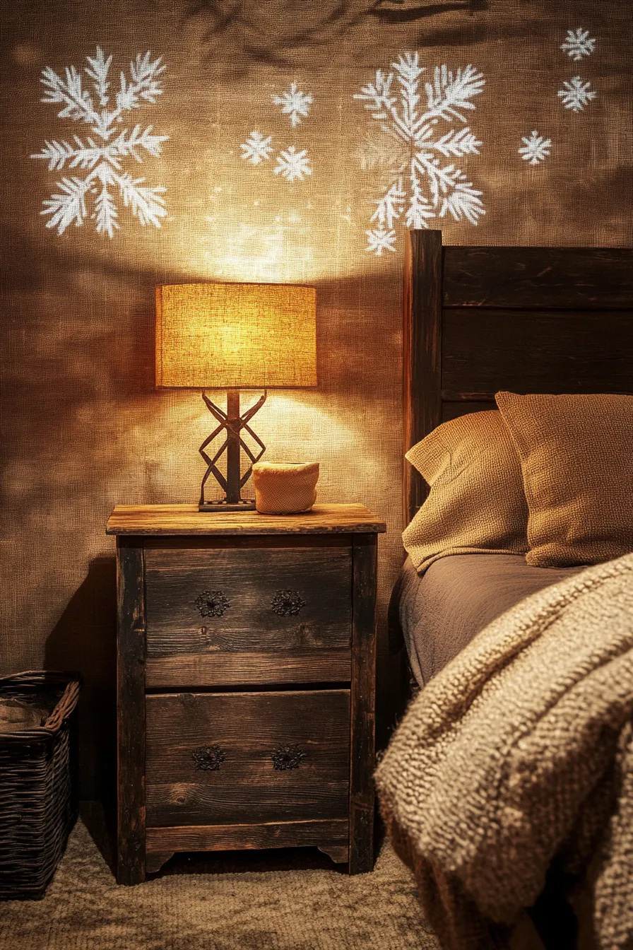 Create Cozy Vibes with Warm Rustic Winter Bedroom Lamps