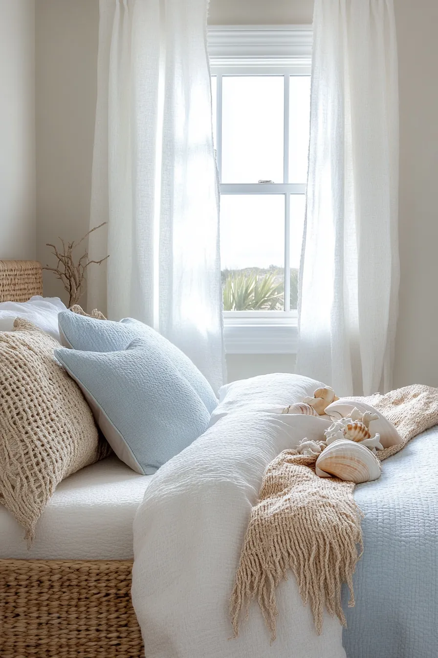 Create Serene Vibes with Summer Coastal Bedroom Ideas Compact Spaces