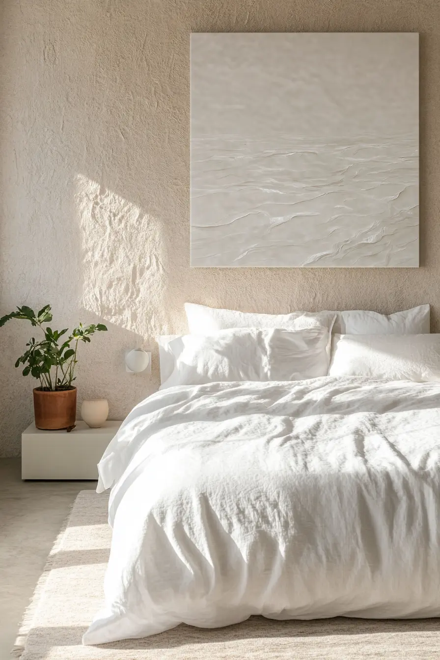 Create Serenity with Minimalist Wall Art for Bedrooms
