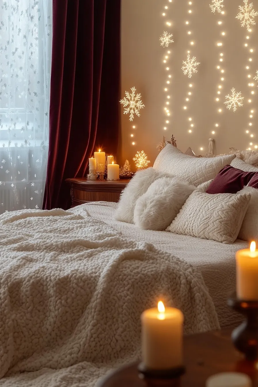 Create Warmth and Charm with Romantic Winter Bedroom Lighting Tips
