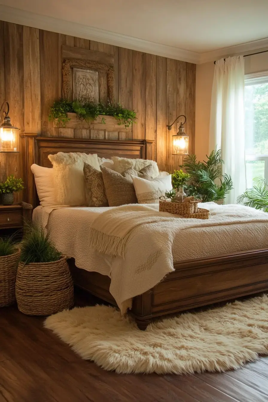 Create Your Dream Rustic Cozy Bedroom Sanctuary
