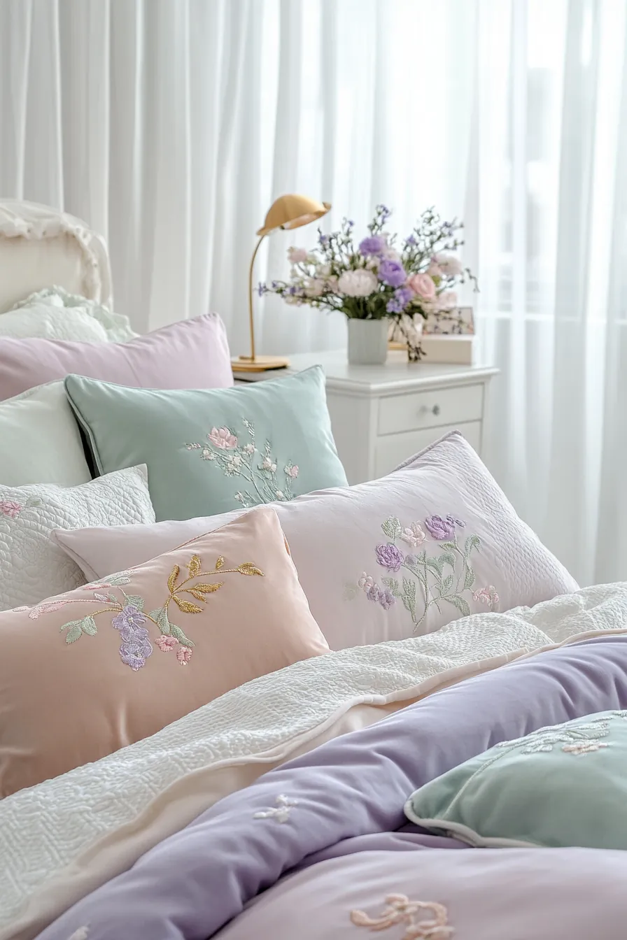 Create a Calming Retreat with Spring Pastel Bedding Styles