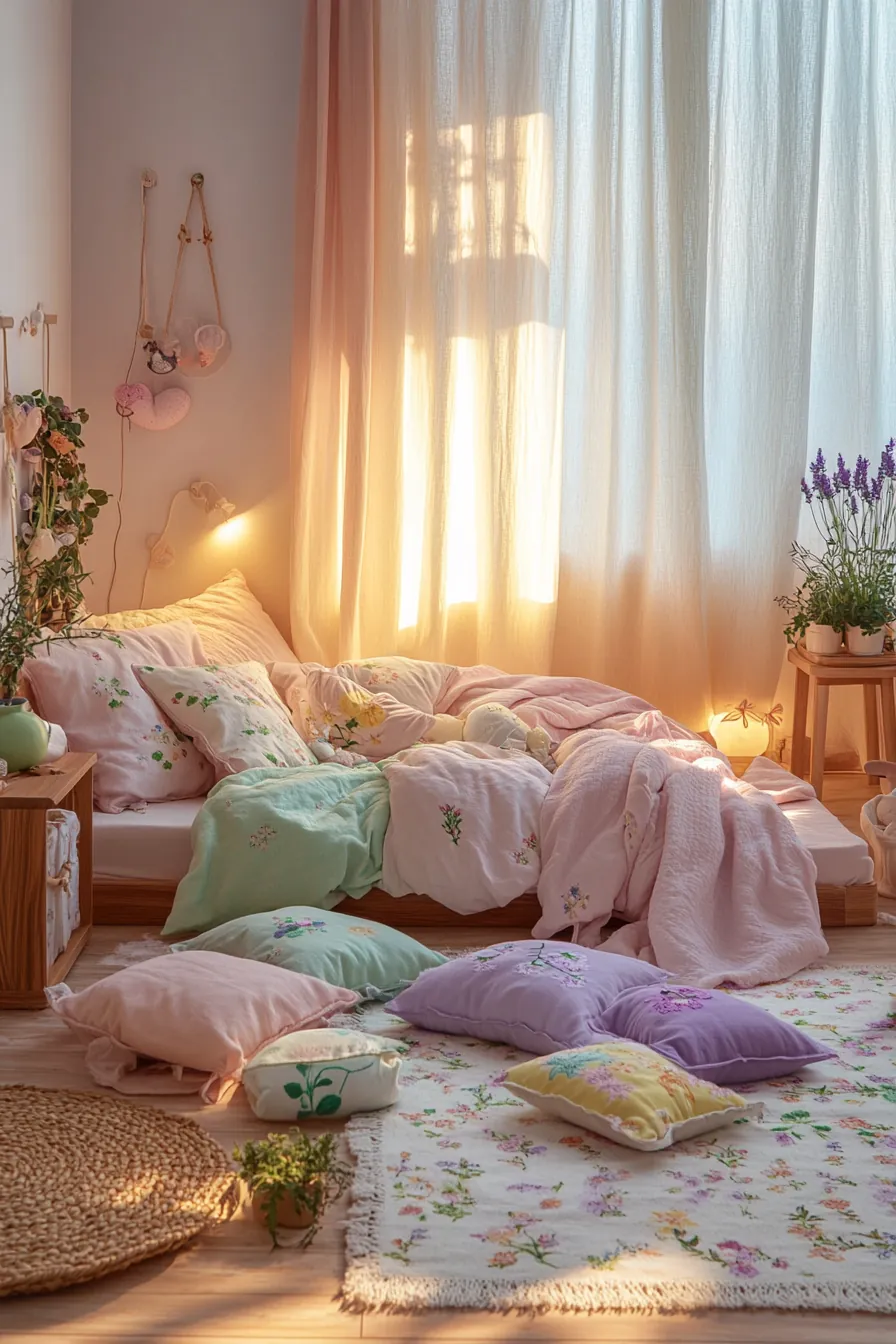 Create a Cozy Ambiance with Girls Bedroom Decor Spring Palette Inspirations