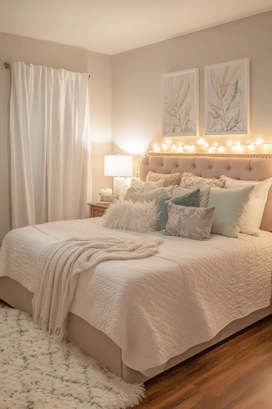 Create a Cozy Atmosphere with Soft Lighting in Your Bedroom