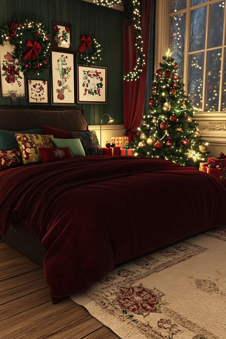 Create a Cozy Holiday Vibe in Your Bedroom