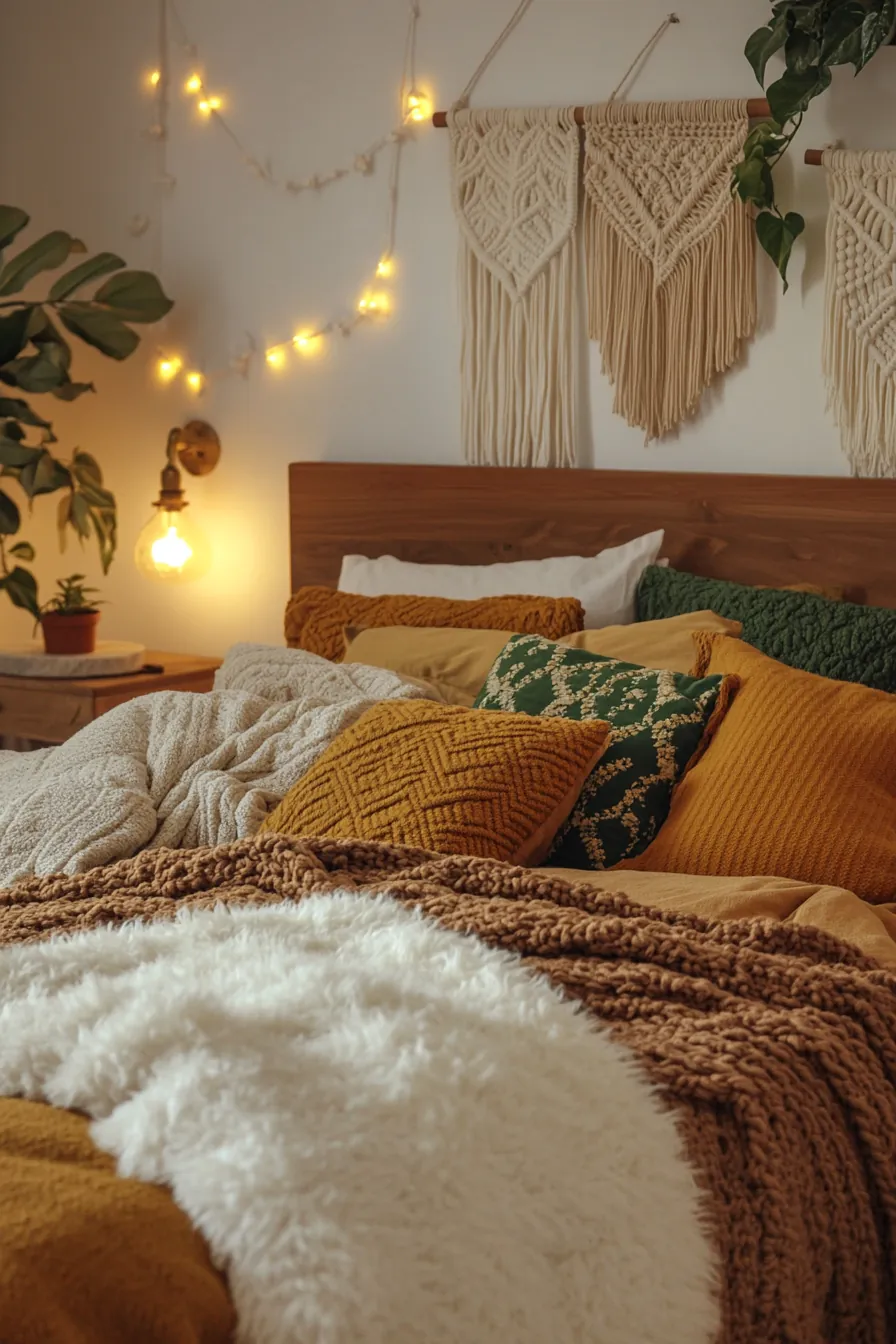 Create a Cozy Sanctuary with Boho Chic Winter Bedding Inspiration Tips